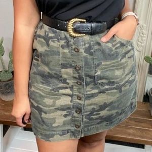 Oddi Camo Skirt Plus Size 3x